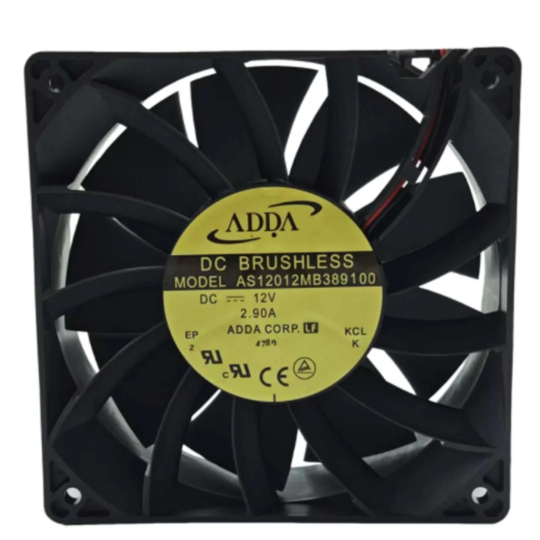

ADDA AS12012MB389100 DC 12V 2.90A 120x120x38mm 2-Wire Server Cooling Fan