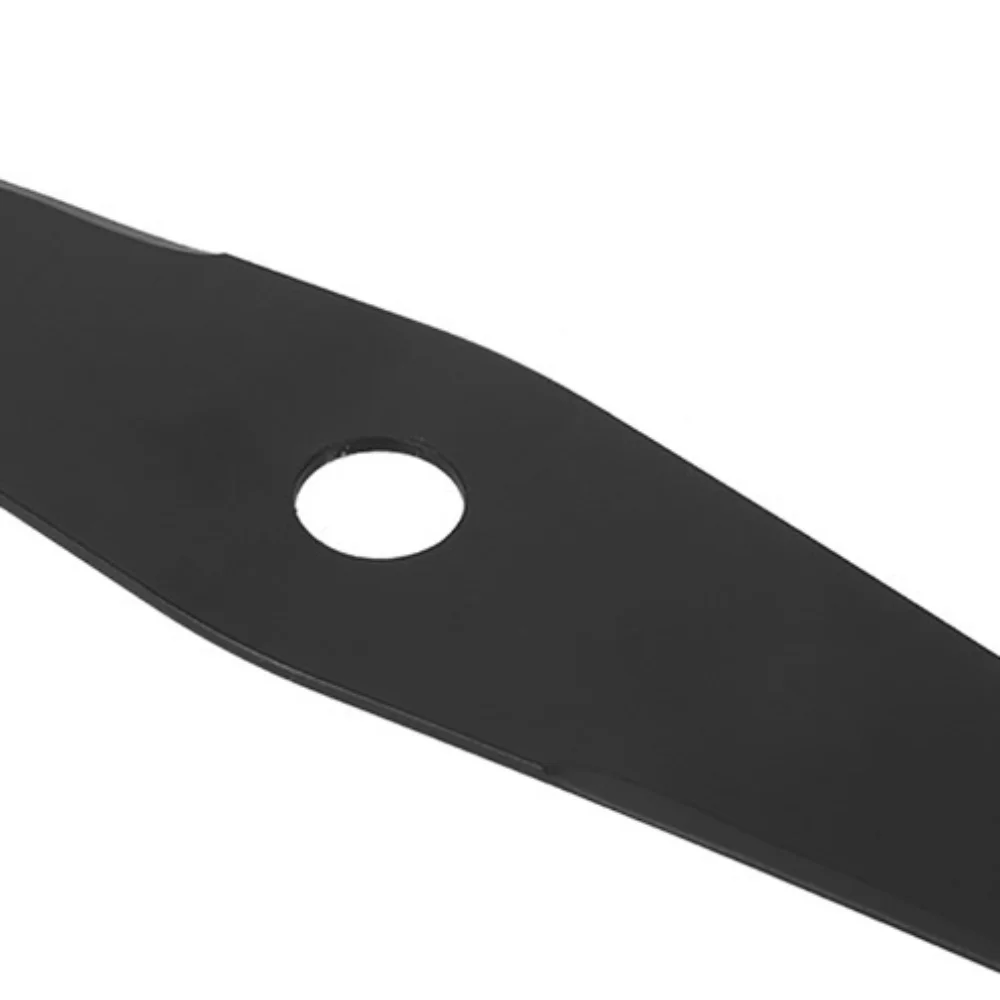 Durable Manganese Steel Brush Cutter Blade Black Compact Weed Eater Blade 2 Tooth Universal Replacement Blade Accessories