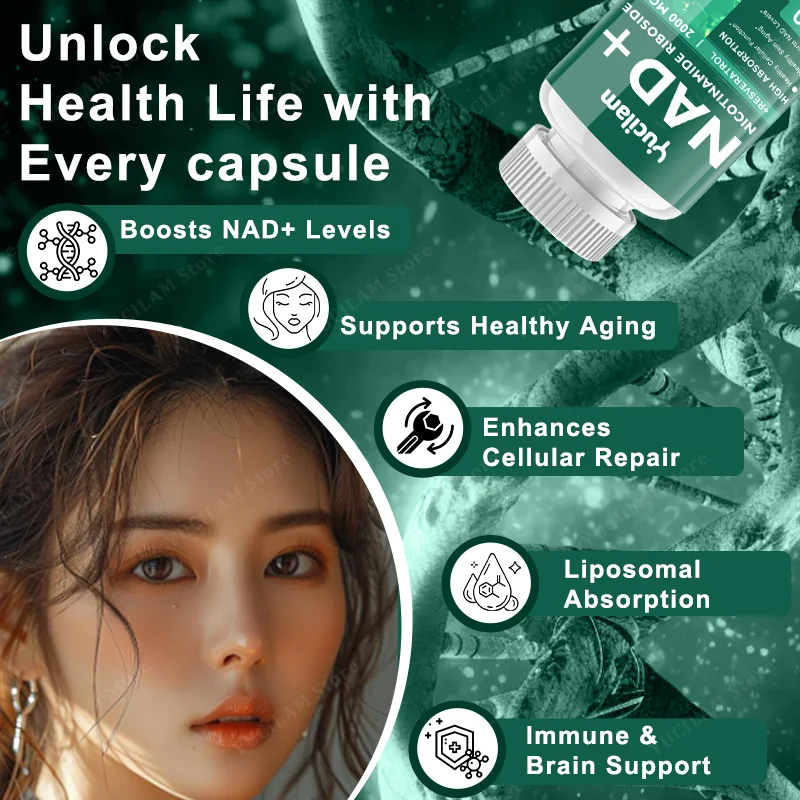 Supplément de résvératrol NAD+ - Resveratrol Capsule Anti Aging avis et prix
