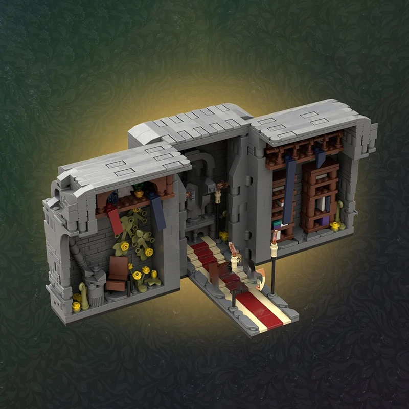 Moc Mattoni da costruzione La Chiesa "Nook del libro Modello Tecnologia Castello modulare Modello Blocchi Regali Giocattolo di Natale Set di assemblaggio fai-da-te