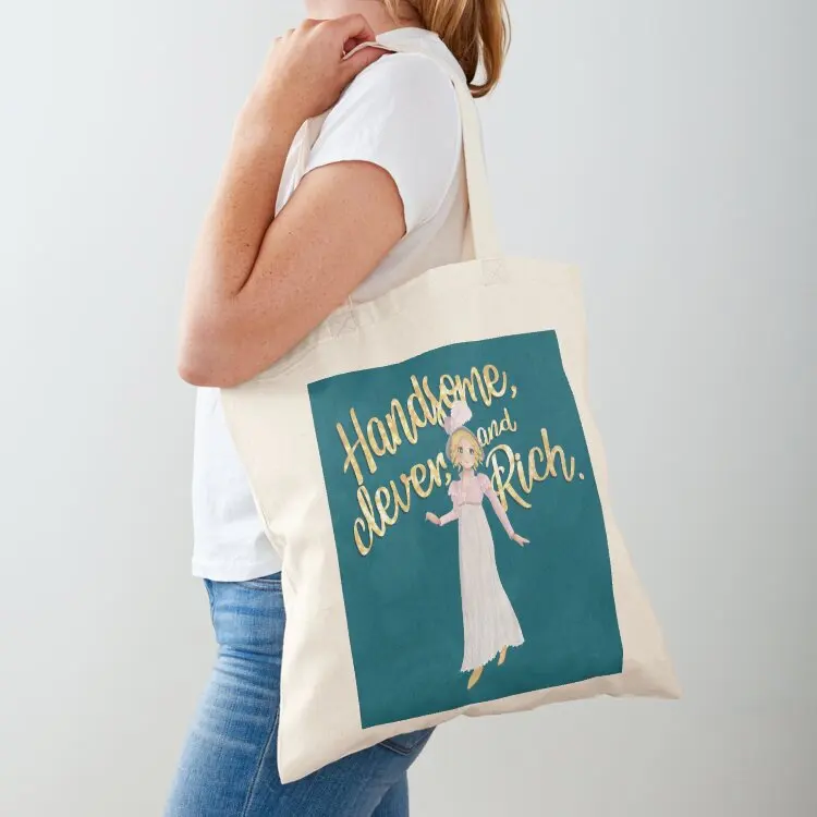

Handsome Clever Rich Emma Tote Bag personalized tote Lady bag free delivery bags Beach bag