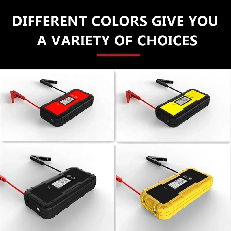 Hot Selling Super Capacitor Batteryless Car Jump Starter 6000mAh Battery Multi-function 12V Booster High Power