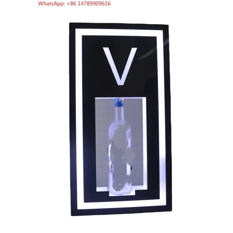 

Premium Custom LED Liquor Display StandLED BOTTLE PRESENTER LED Champagne Bottle Service Display GIFT BOX Acrylic LED Display Ra