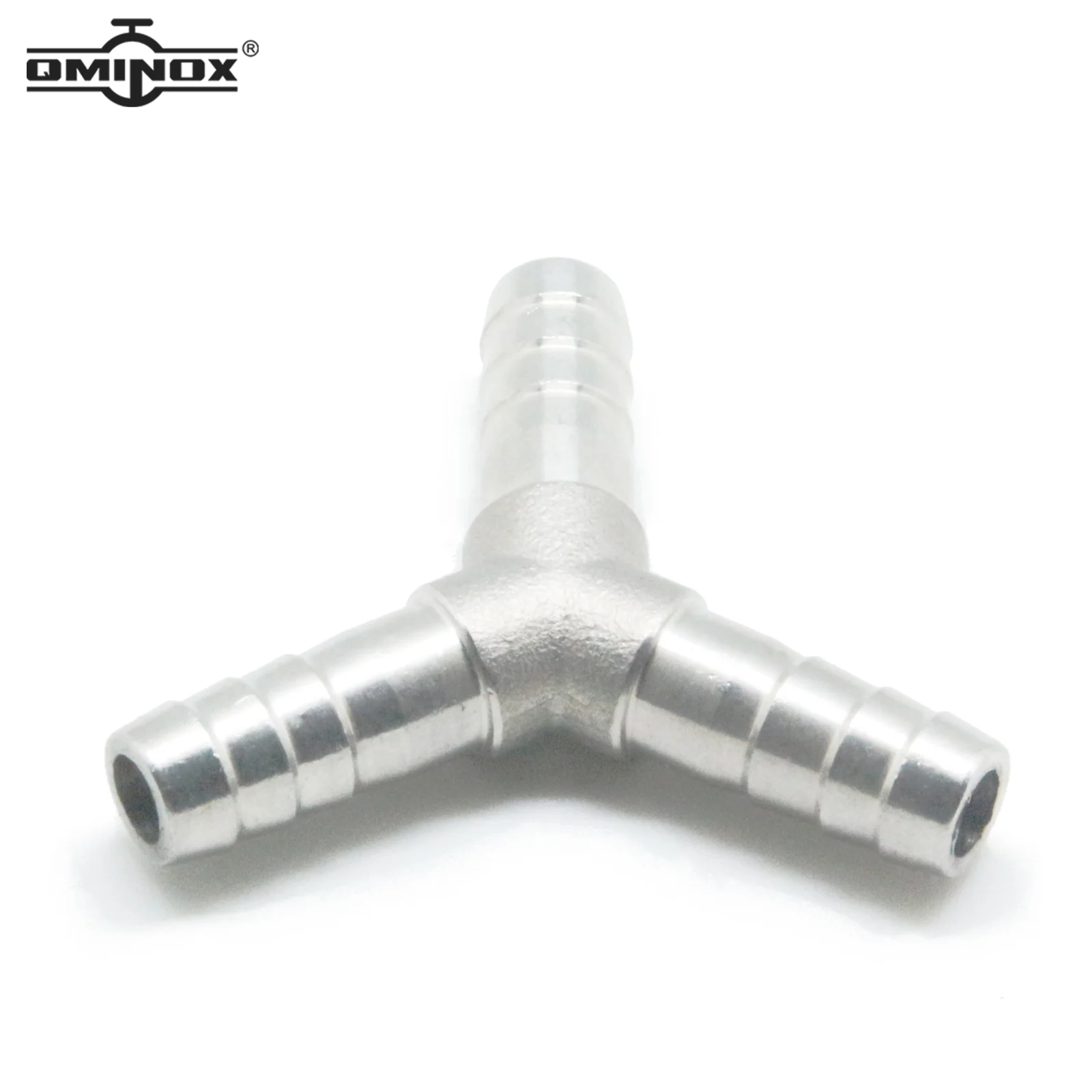 6mm 8mm10mm 12mm 14mm 13mm 15mm 16mm 25mm Hose Barb Y Barbed Fitting 304 Stainless Steel 3 Way Adapter Y Shaped Union Home Brew