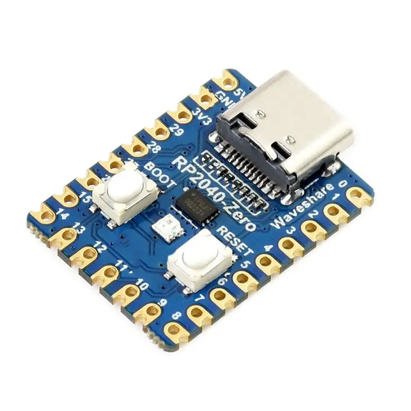 M09K RP2040-Zero RP2040 Microcontroller 2PCS For Raspberry Pi PICO Development Board Module Dual-Core M0+ Processor 2MB Flash