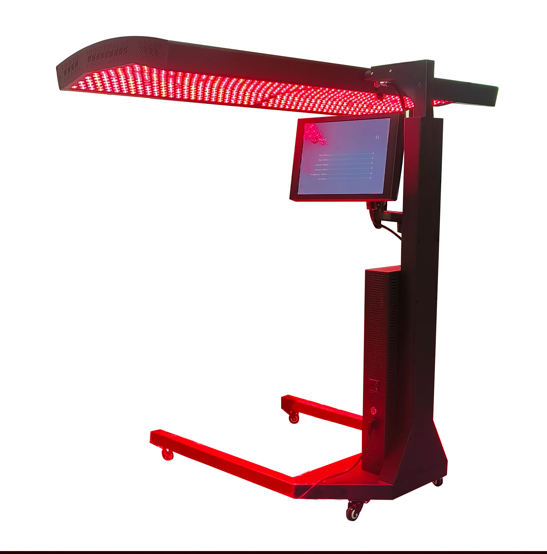 Shanglaite 630nm 660nm 810nm 830nm 850nm Full Body Device Led Infrared Beauty Salon Equipment Bed Red Light Therapy Panel