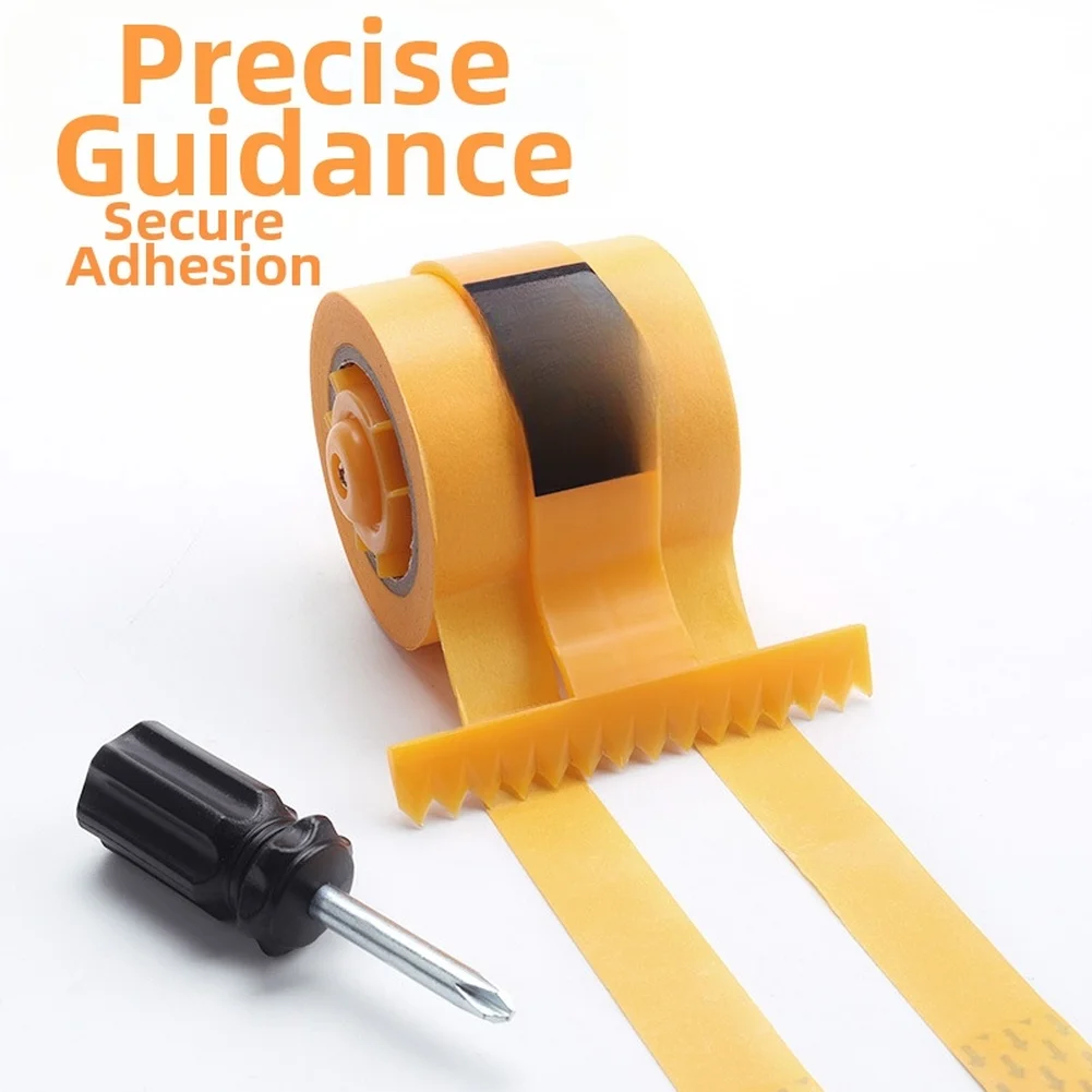Double Roll Tape Applicator For Textured Paper With Precision Guide  Masking Tape Applicators Decor Tool