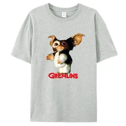 Summer Men T-shirts Gremlins Gizmo Kawaii Printed T-shirt Cotton Men New Casual Clothes Tee T-Shirt Women Fashion Short Sleeve