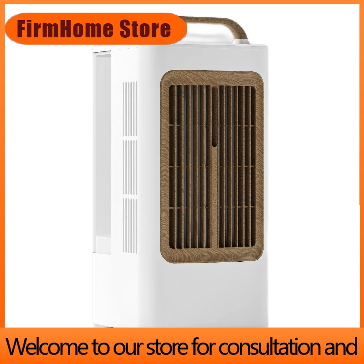 FirmHome Store New Trend Portable Air Conditioner Fan - Smart Touch Control With Timer, Multi-Functional Air Cooler For Home & O