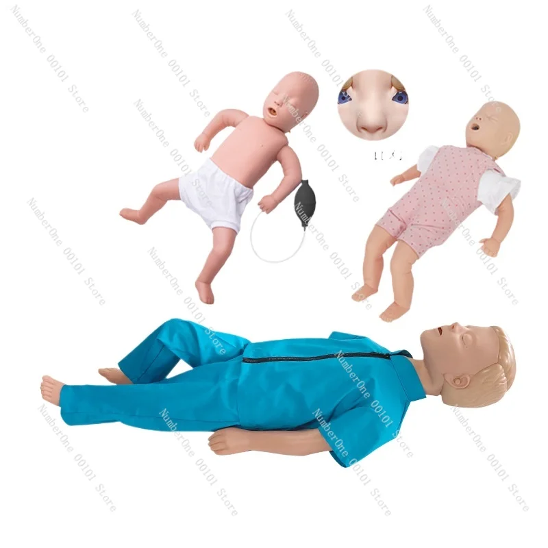 Advanced Infant Children CPR Manikin Infant Infarction Airway Infarction First Aid and CPR Training Model