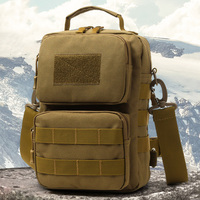 Fishing Tactical Chest Bag Camping Hiking Hunting Shoulder Bag Outdoor Travel Men Fishing Lure Fanny Pack Molle Tackle EDC Bag