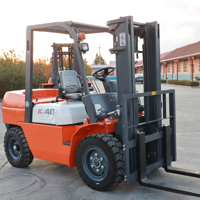 Diesel Forklift 2 Tons 3.5 Tons 5 Tons 6 Tons Hydraulic Handling Stacking Lifting Internal Combustion Ride-On Forklift