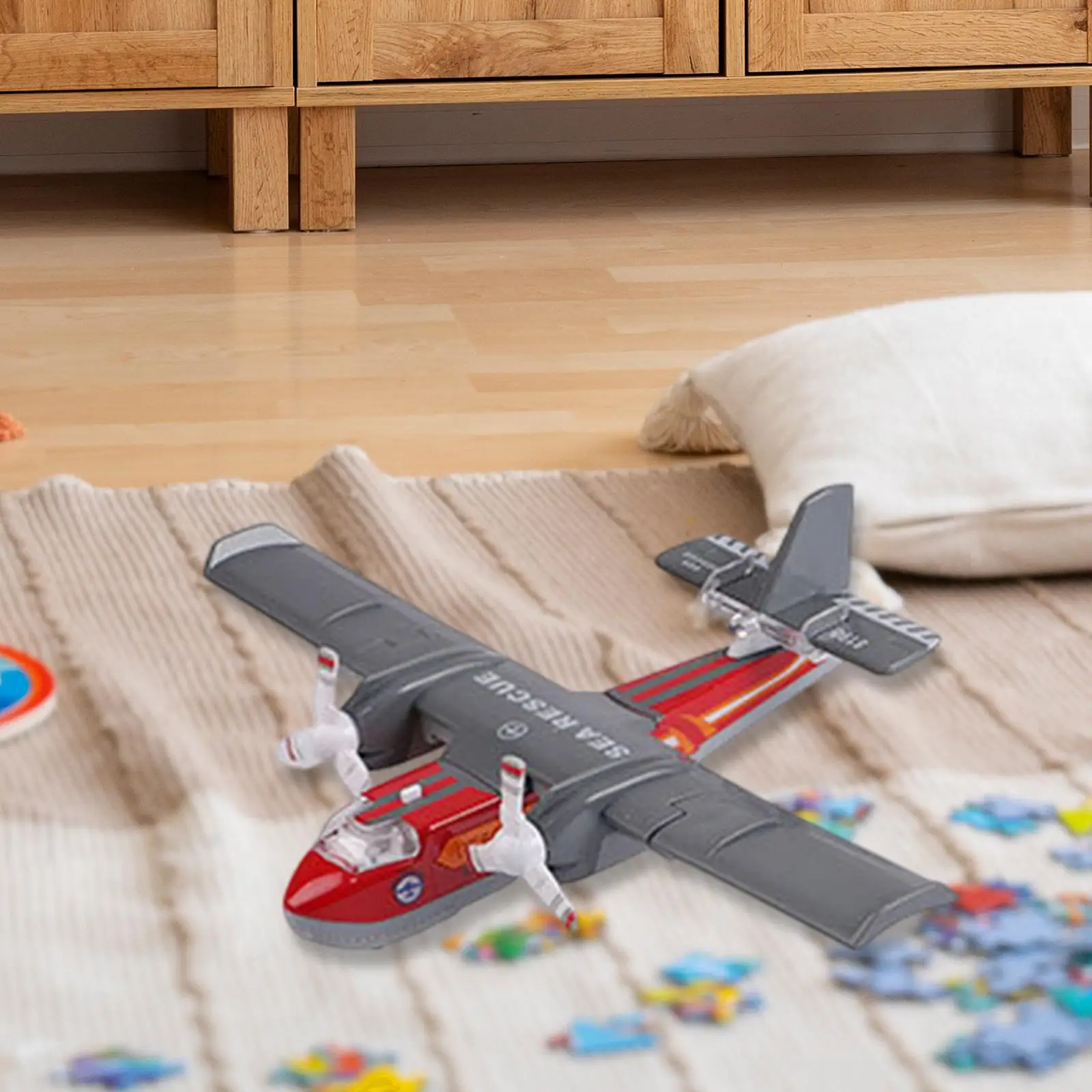

Alloy Airplane Toy with Light and Sound Pull Back for Kids Birthday Gifts