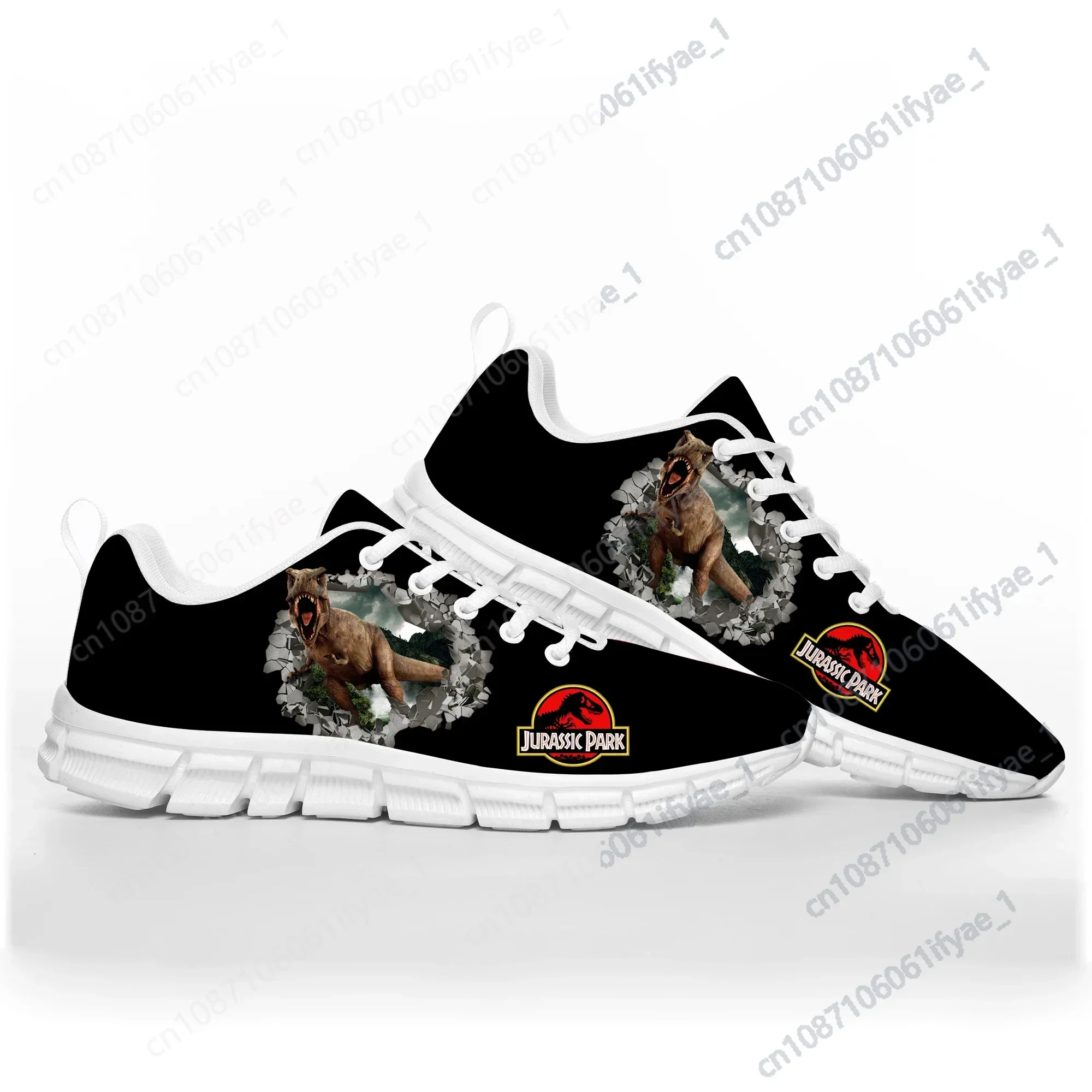 

Dinosaur World Cartoon Jurassic Park Sports Shoes Mens Womens Teenager Kids Children Sneakers Custom High Quality Couple Shoe