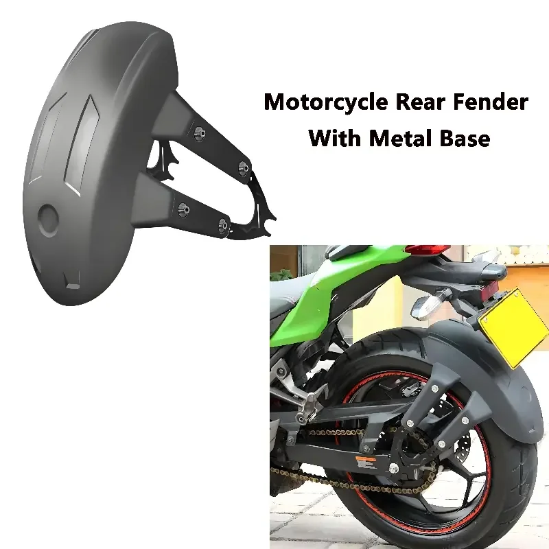 

Universal Motorcycle Rear Mudguard Fender Splash Guard Protection Mud Flaps ATV Motorcross Motorbike Bike Accessories