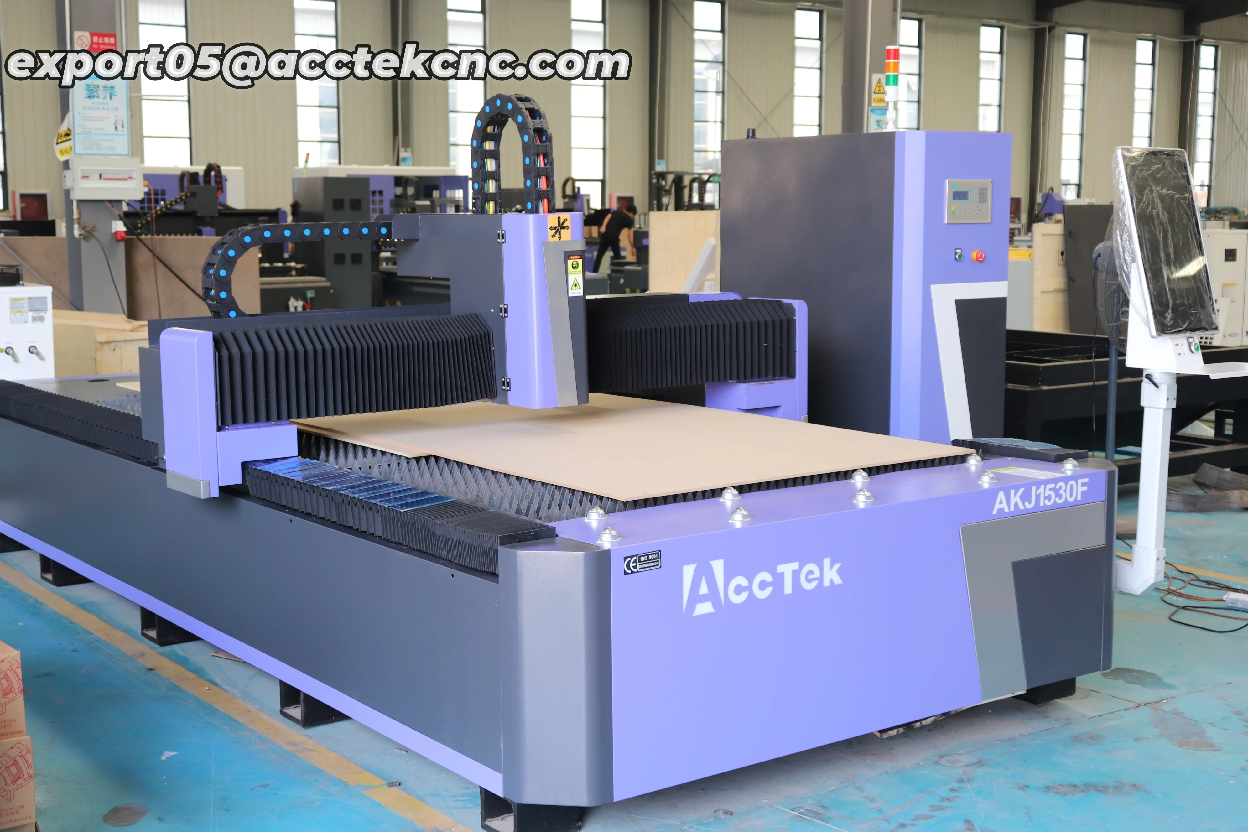 High-end Laser Cutting Machines 1530 1540 2030 Large Size Fiber Laser Tools Powerful 1.5KW Metal Plate Laser Cutter