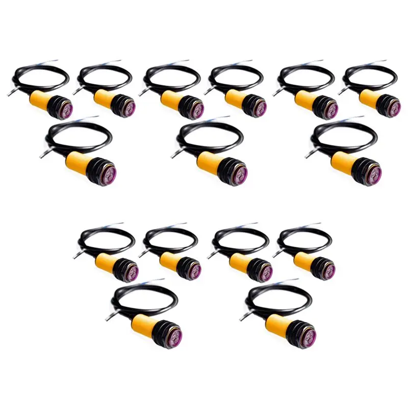 

15 Pcs E18-D80NK Infrared Photoelectric Switch Obstacle Avoidance Sensor Module Compatible With For Arduino Robot Car