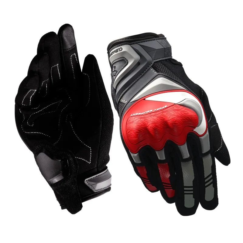

Full-Finger Off-Road Summer Riding Motorcycle Long-Finger Riding Gloves Hard Shell Protective Motorcycle Gloves