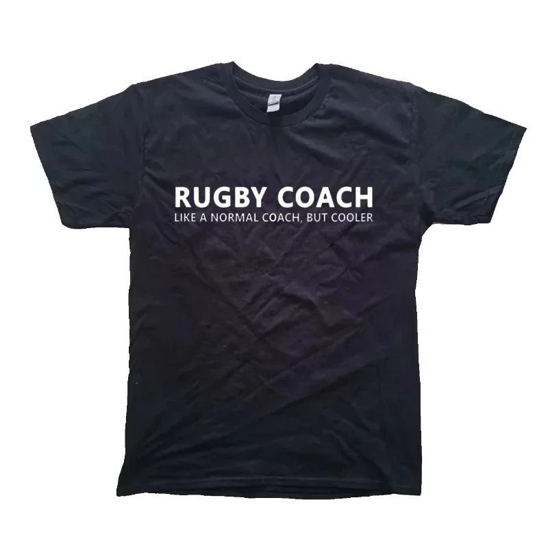 New  2022 Men Rugby Trainer Definition Rugby Instruction T Shirts Graphic  Streetwear Short Sleeve Birthday Gifts  T-shirt