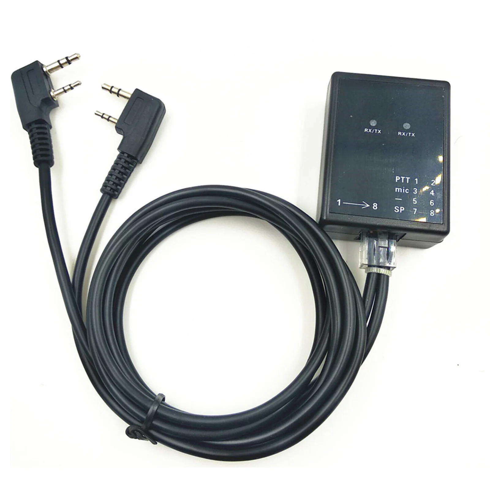 For Baofeng Walkie Talkie Repeater Box K-Plug Two-Way Relay RX/TX for Baofeng UV-5R Bidirection Radio U-V V-U Cross Band