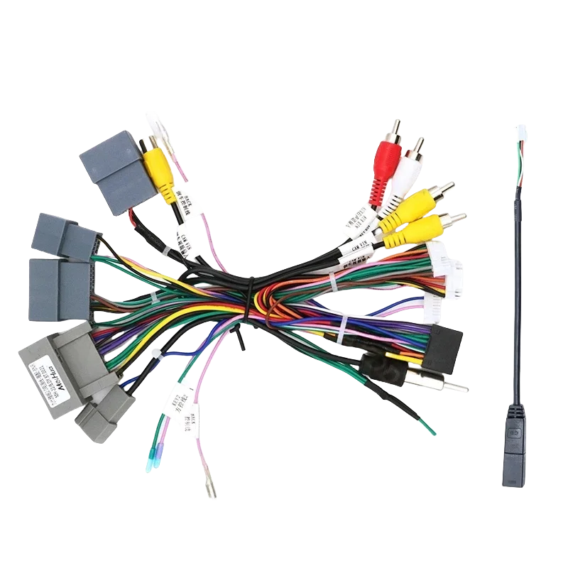 BNR-RG CarStereoRadiocablesAdaptercanbus Forhonda 2014-2017ACCORD9TH 2.0 (النسخة الإنجليزية) 16PinMale #3