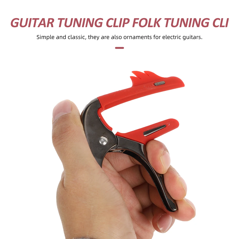 

Capo Guitar Tuning Accessory Bass Accessories Adjustable Pick Loss Prevention Acoustic Zinc Alloy Clamp Electric Sturdy