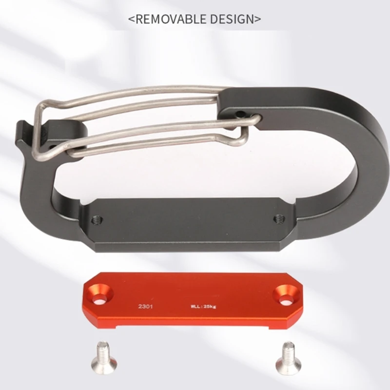 Climbing Equipment Quick Draws Carabiner Outdoor Rock Climbing Fast Hanging Tool Rack Heavy Duty Climbing Clip Drop Shipping