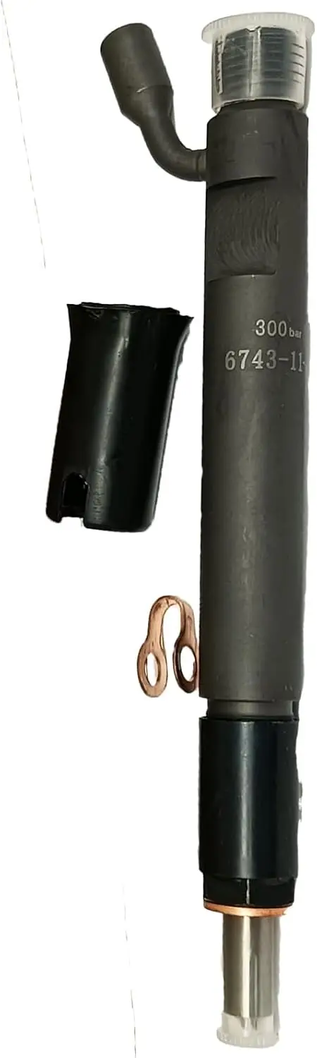 

6743-11-3320 6743113320 Fuel Injector Nozzle Compatible with Komatsu PC300-7 PC360-7 Excavator Parts
