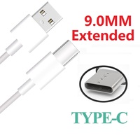 Usb Type C Cable 9MM 1m Type C For Xiaomi Mi 12 11 Samsung Galaxy S22 S21 S20 Ultra Note 20 Plus