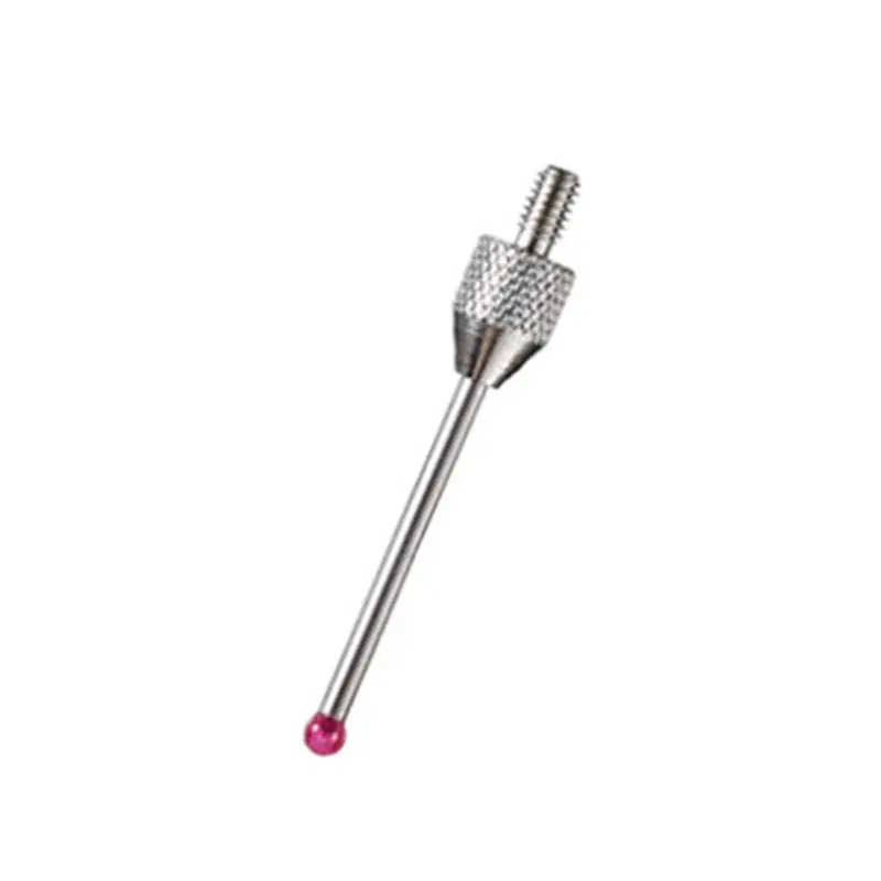 A25F-5X M2.5 CNC Probe Measuring Head 2Mm Stylus Ball Porcelain Shaft 20Mm Probe Head Porcelain Shaft Touch Probe Tools