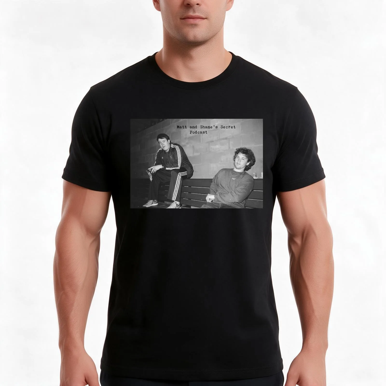 Matt and Shane's Secret Podcast T-Shirt Summer Casual Cotton Tee Oversized Streetwear Tops Vintage Graphic Print 100% Cotton