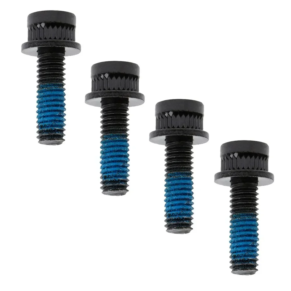 4x Bike Disc Brake Screw Mountain Bicycles Oil Brake Caliper Fixing Screw High Carbon Steel Screws Accessories For Cycling