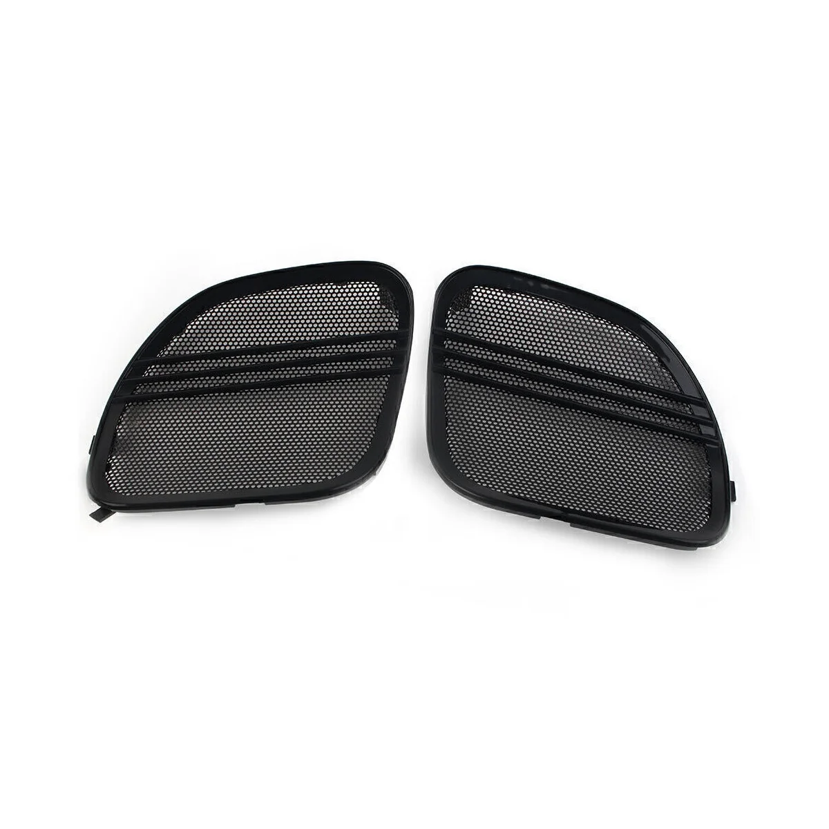 Motorcycles Tri-Line Speaker Grills Cover Trim for Harley Road Glide 2015-2023 FLTRX FLTRXSE FLTRU Horn Mesh Caps