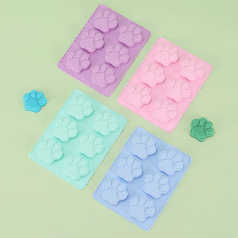 Cat Dog Paw Mold Pe…