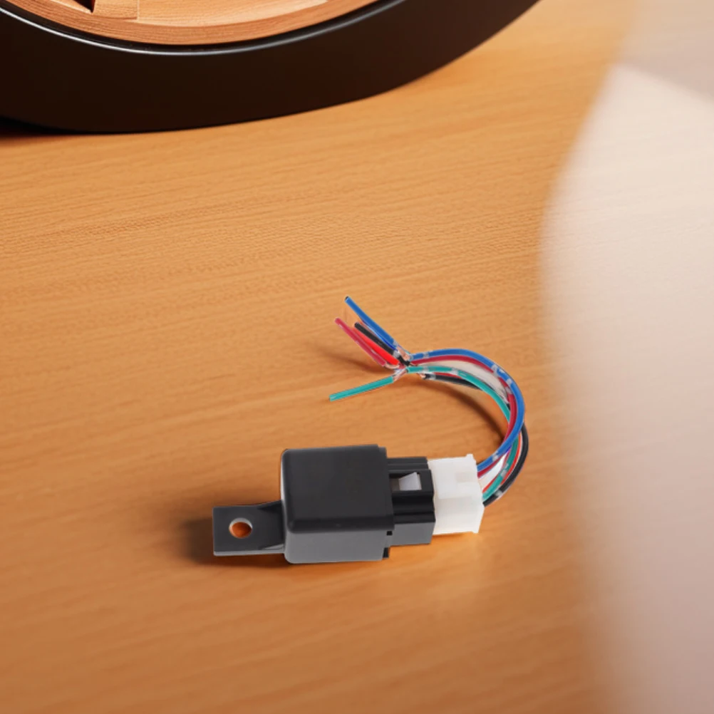 

2pcs Air Conditioning Relay Automotive 4 Pin 24V Truck 40A Abs Socket Plug Waterproof Heavy Duty Starter Relay For Car Durable