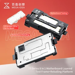 Qianli ISocket Motherboard Test Fixture for IPhone 15 14 Series Logic Board Middle Layer Radio Frequency Function Tester Tools