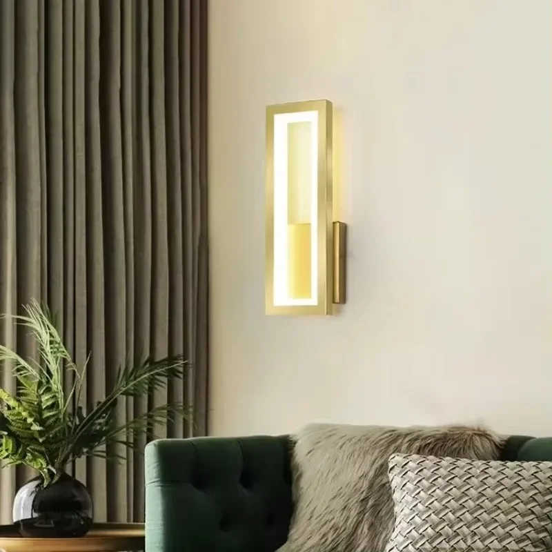 

Modern Minimalist Wall Lamp LED Black White Home Decor Living Room Bedroom Interior Lighting Sconce Nordic Luminaire Light