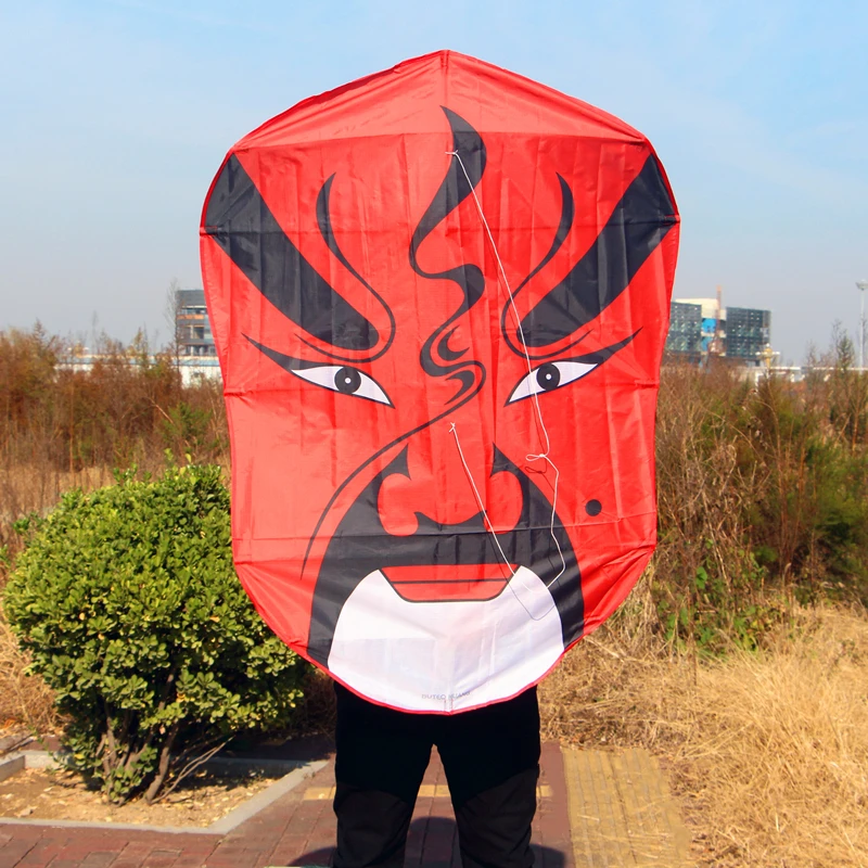 Free shipping peking opera kites flying for adults kites traditioal kites line hexagonal kites dragon kites Flying toy ripstop