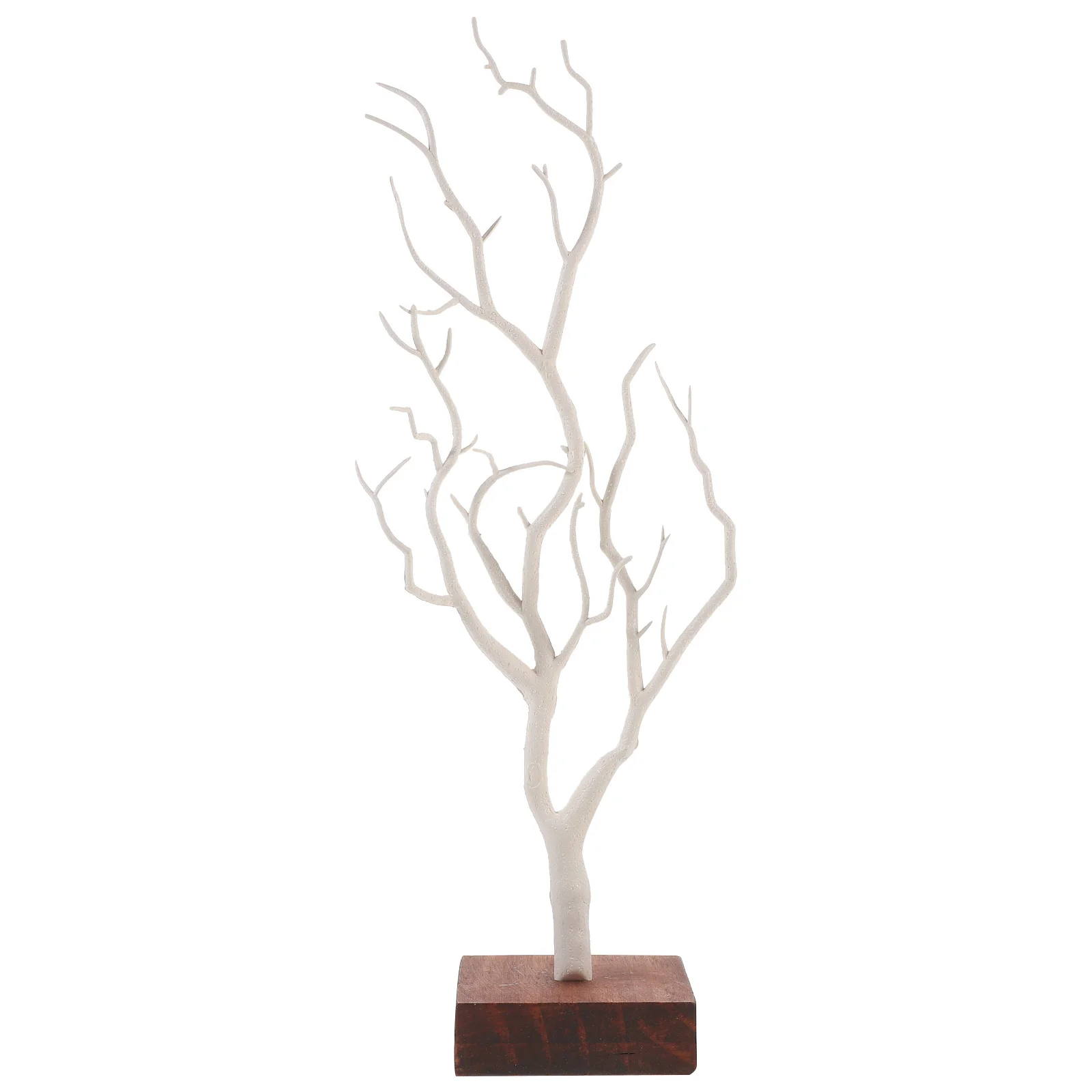 

Creative Jewelry Tree Stand Decorative Jewelry Holder Organizer for Necklaces Rings Earrings Compact Rust-Resistant Display