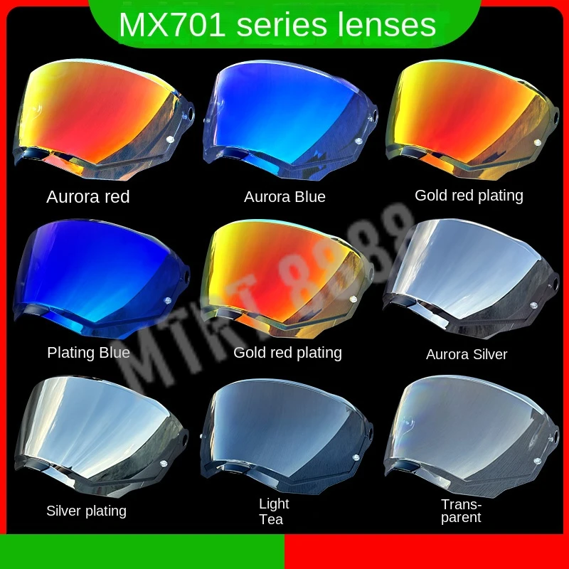 LS2 MX701 Motocross Lens Detachable Rally Off-road Motorcyle Helmet Replacement Visors