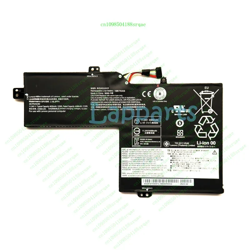 

New L18M3PF8 L18L3PF4 Battery for Lenovo IdeaPad S540-15IML 5B10W67354"% Test"
