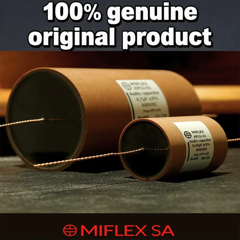 1pcs 100% Original Poland MIFLEX Audio Capacitor KPCU-01 600V KPCU-03 250V Copper foil oil immersed capacitor