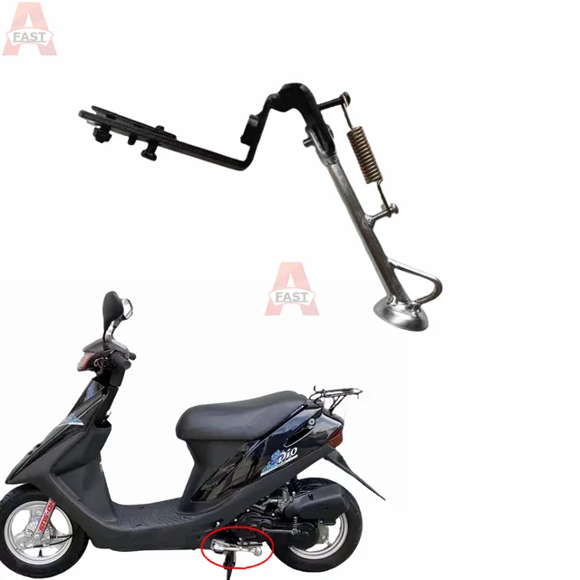 Fit For HONDA DIO AF27 AF28 motorcycle foot support kick stand foot side  stand pad Side Support DIO AF27 AF28 motorcycle parts - AliExpress