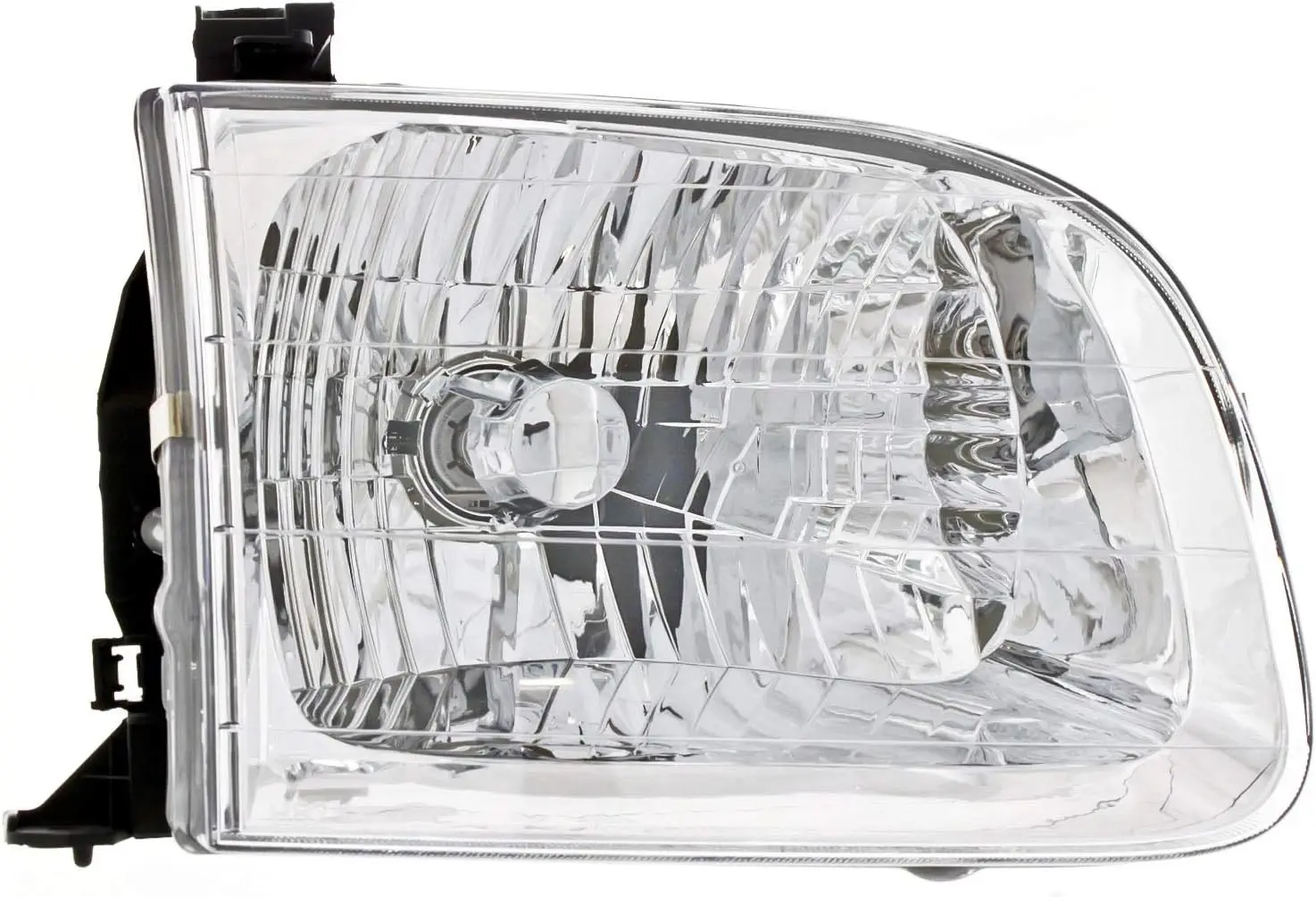 مصباح أمامي جانبي للسائق والركاب لسيارة تويوتا سيكويا 2001-2004 هالوجين مع لمبة (قطع) للموديلات مع أوتوماتيكية لعمود 4 سرعات