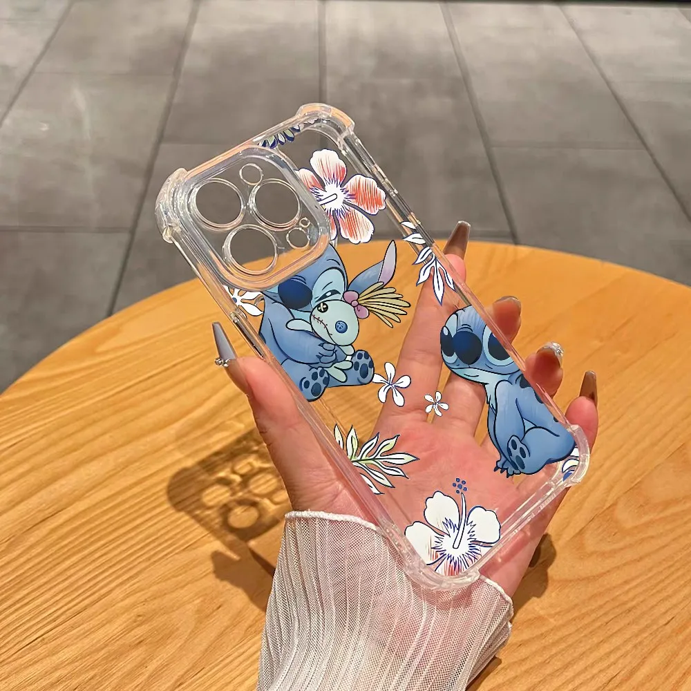 حافظة لهاتف آيفون 17 16e 16 15 14 13 12 11 Mini Air Pro Max X XR XSMax 7 8 Plus غطاء مضاد للسقوط