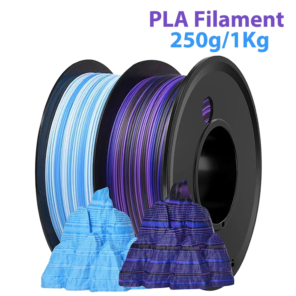 

250g 1Kg PLA 3D Printer Filament Deep Sea Blue Purple 1.75MM 3D Printing Materials PLA Deep Sea Purple