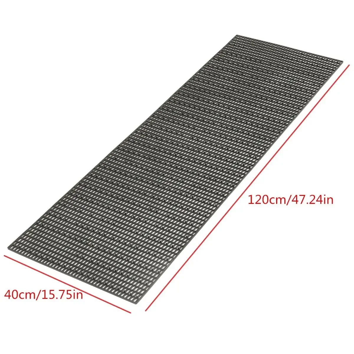 120X40cm 100x33cm Universal Hood Vent Racing Grills Grill Honeycomb Hexagon Mesh Grille ABS Plastic Spoiler Bumper Vents