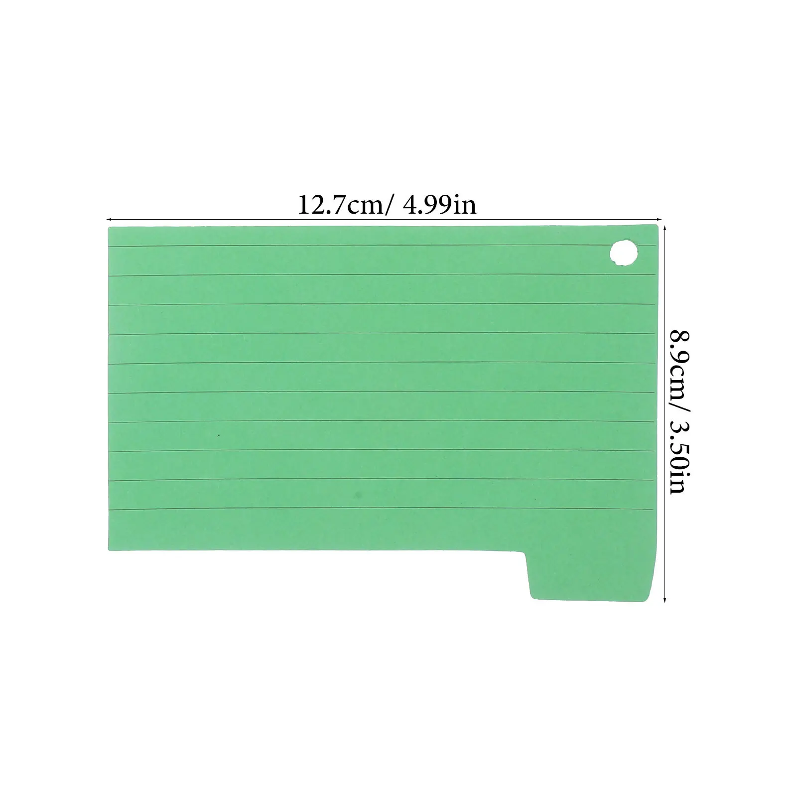 100 Sheets Portable Memo Pads Index Note Paper for Office Study Planning Small Writing Pads Paper Study Cards Practical Memo Pad