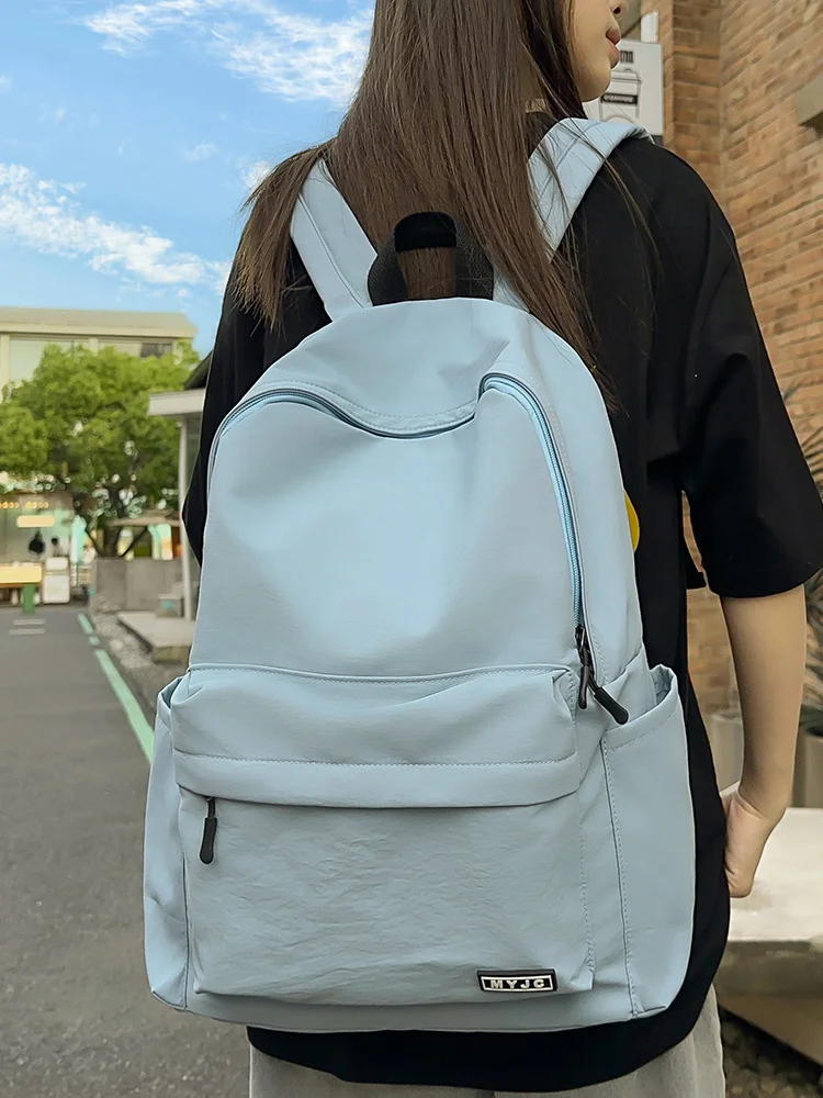 2025 Nieuwe Dames Bapa Schooltas Reistas Dual oulder High School Basisschool Student College Koreaanse Sle Ba...