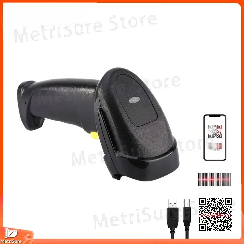 YHD-8200D 2D Wired QR Code Reader USB Barcode Scanner for POS Systems Supermarkets Hospitals Warehouses Retail Inventory